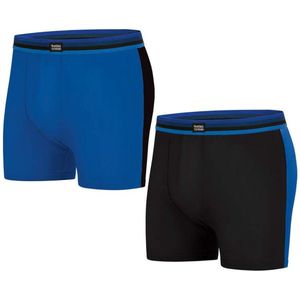ATLAS FOR MEN - Set van 2 sportieve boxershorts met stretch - Heren - Verkrijgbaar in grote maten - XL