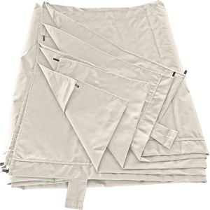 Canvas voor muur pergola 3 × 4m FRÉJUS beige