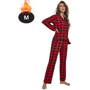 Bovista Kerst Pyjama - Dames - Kerstpyjama - Vrouwen - Slaapkleding Volwassenen - Set - Broek - Shirt - Christmas - Maat M