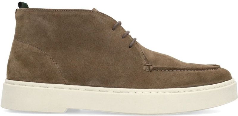 Manfield - Veterboots - Taupe - Suède