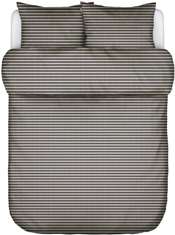 MARC O'POLO Olle Dekbedovertrek New black - Tweepersoons – 200x200/220 cm