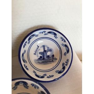 pindaschaal tapasschaal Delfts blauw cadeau 3stuks