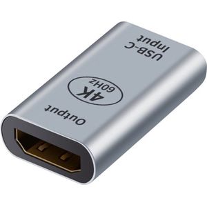 Usb C naar Female HDMI Adapter - Usb C to Female HDMI Adapter
