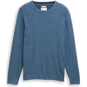 TOM TAILOR - Trui - Saffier - Knitwear - Lange Mouw
