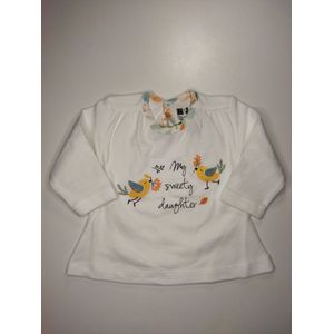 Nini - T-shirt/Shirtje Emma - Maat 56 - 0 t/m 2 maanden