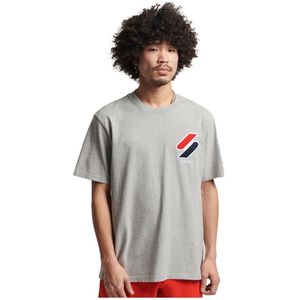 Superdry - Code Sl Classic Apq - T-shirt - Grijs