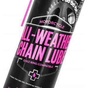 MUC-OFF Motorcycle All-Weather Chain Lube - spuitbus 400 ml X12