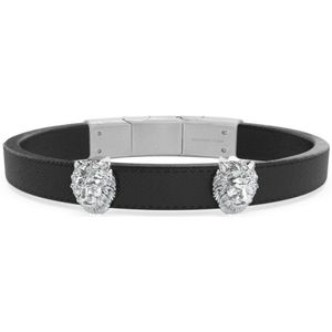Guess Heren-Armband Roestvrijstaal One Size Zilver 32021245