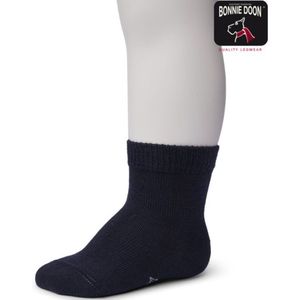 Bonnie Doon Organic Cotton Baby Sock maat 0/4 mnd Dark Blue