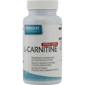 Svensson L-carnitine Aminozuur | Vetverbranding | 500 mg | 60 capsules