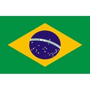 Braziliaanse vlag, vlag van Brazilië 90 x 150