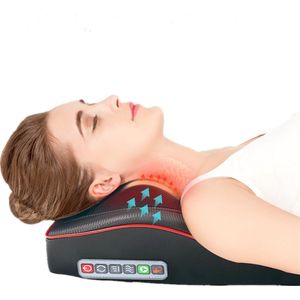 Massagekussen – multifunctioneel - shiatsu – nekmassage apparaat – rugmassage �– warmtefunctie – voetmassage– voor nek, schouders en rug