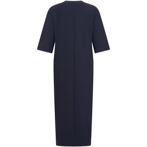 Bonded Travel Jurk Maxi 202692 Dark Blue