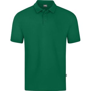 Jako Doubletex Polo Heren - Groen