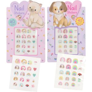Depesche - Princess Mimi - Nagelstickers - 1 Set - Dieren Motieven