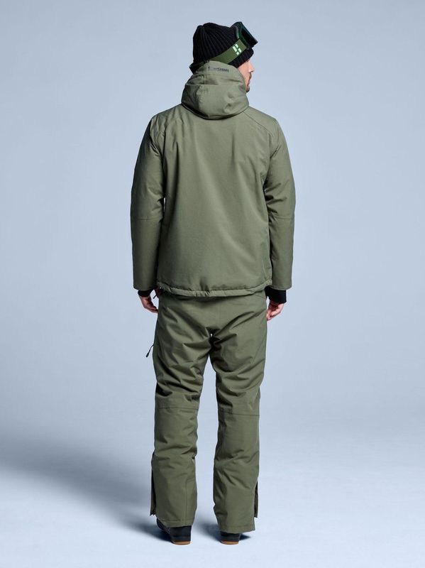 Poederbaas Skibroek Heren - Arctic 2L Insulated - Olive Green - Maat S