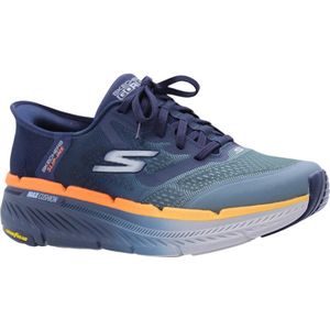 Skechers - Max Cushioning Premier 2.0 Ascendant II - Sneakers - Marineblauw en Oranje