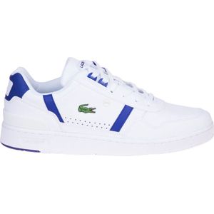 Lacoste T-Clip Wit-Blauwe Sneaker
