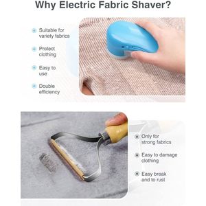 Anti-pilling scheermes - snel en efficiënt - 3 reservemesjes