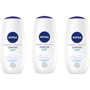 Nivea Douchegel – Creme Soft - 3 x 250 ml