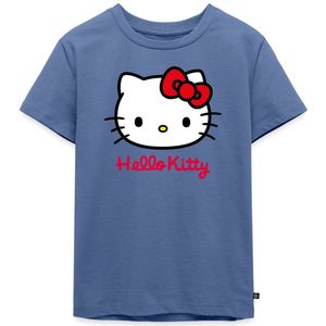 Hello Kitty Klassiek Portret Met Hello Kitty Tekst Premium T Shirt Kinderen