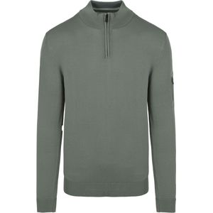 Suitable Race Half Zip Trui Groen - Maat M - Heren - Schipperstrui