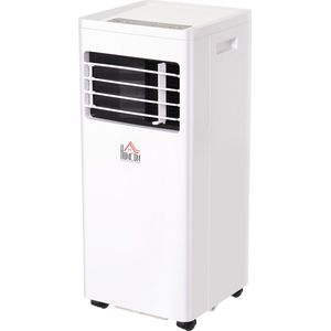 HOMCOM Mobiele airconditioner 3-in-1 airconditioner ontvochtiger 2,1 kW afstandsbediening ABS 823-003V91