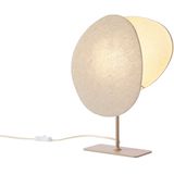 QAZQA - Organica - Tafellamp - Beige - 1 Lichts - H 44 cm