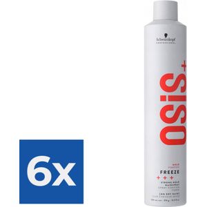 Stevige Fixatie Haarlak Osis Freeze Schwarzkopf - Voordeelverpakking 6 stuks