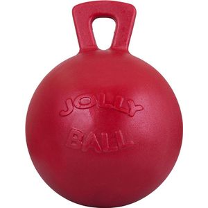 Jolly Pets Jolly Ball - Ø 25 cm – Paarden speelbal Geurloos - Ter vermaak in de stal en in het weiland - Bijtbestendig - Rood