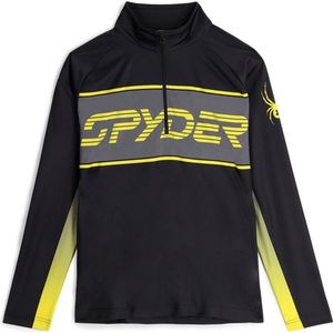 Spyder - Paramount - Sweatshirt - Zwart - Met Halve Rits