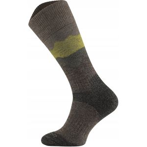 Alaskan Moose Merino wandelsokken zwaar gewicht 80% wol kaki maat 35-38