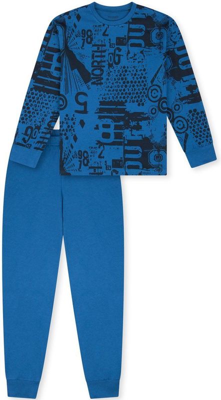 SCHIESSER - Teens Nightwear - Pyjama Lang - Jongens