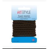 Restyle Super Elastiek 10m/4,5mm Zwart