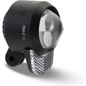 Acid E-Bike Koplamp PRO-E 150 X-Connect - 440 Lumen - Voorlicht - Fietsverlichting - Koplamp Fiets - Fietslamp StVZO-gekeurd - Zwart