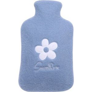 Livano Warmwaterzak - Knuffel Kruik - Warmwaterkruik - Warmtekussen - Warmtekruik - Bag - 500ML - Blauw