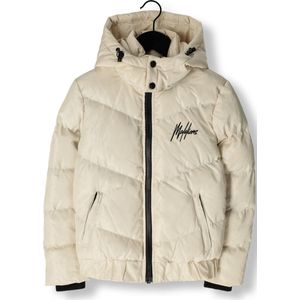 Malelions Mj2-aw23-05 Jassen Kids - Winterjas - Beige - Maat 152