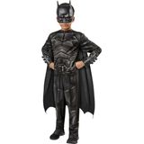 Rubies - Batman & Robin Kostuum - The Batman Kostuum Jongen - Zwart - Maat 116 - Carnavalskleding - Verkleedkleding