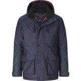 Parka PASSOBENTI - Donkerblauw - Winterjas - Met Afneembare Capuchon