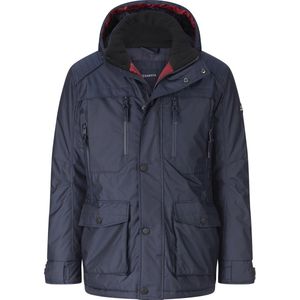 Parka PASSOBENTI - Donkerblauw - Winterjas - Met Afneembare Capuchon