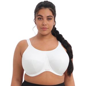 Elomi Energise Grote maten Sport BH – Wit - 85F (EU)