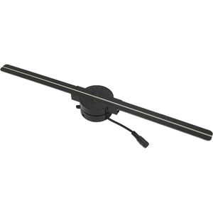 3D Hologramventilator - Resolutie 2000 x 224 - Wifi - Instelbare helderheid - 224 LED-lichtkralen - 10 storebar EU-stekker