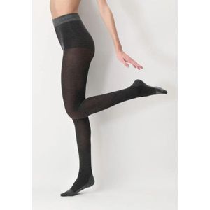 Oroblu Sneakers Natural Piquet Dames Panty - Zwart - Maat S/M