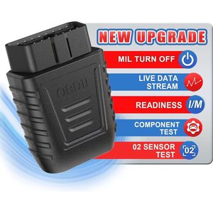 Draadloze OBD2 Bluetooth 5.0 auto diagnostische scanner voor motorfoutcodes