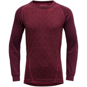 Devold Of Norway - Duo Active - Merino T-shirt - Rood - Lange Mouwen
