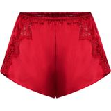 Hunkemöller Dames Nachtmode Short Mya - Rood - maat XS