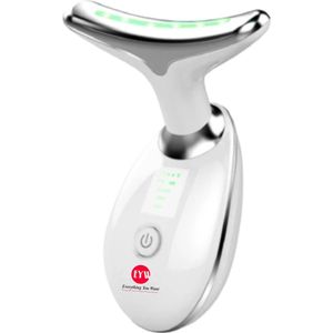 Gezicht Vetverbrander - Facelift - Dubbele Kin Afslanker - Elektrisch - Wit