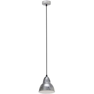EGLO Vintage Truro - Hanglamp - 1 Lichts - Ø155mm. - Antiek Zilver