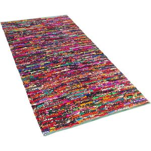 BAFRA - Laagpolig Vloerkleed - Multicolor - 80 X 150 cm - Polyester