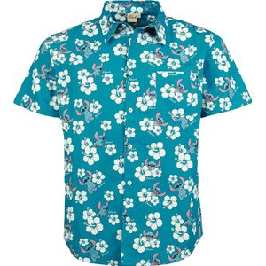 Lilo & Stitch Hawaii Flower Heren Shirt met korte mouwen - meerkleurig - S